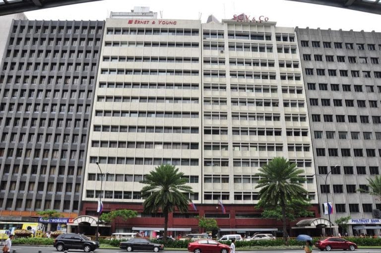 Office tower protected by Airborne security personnel