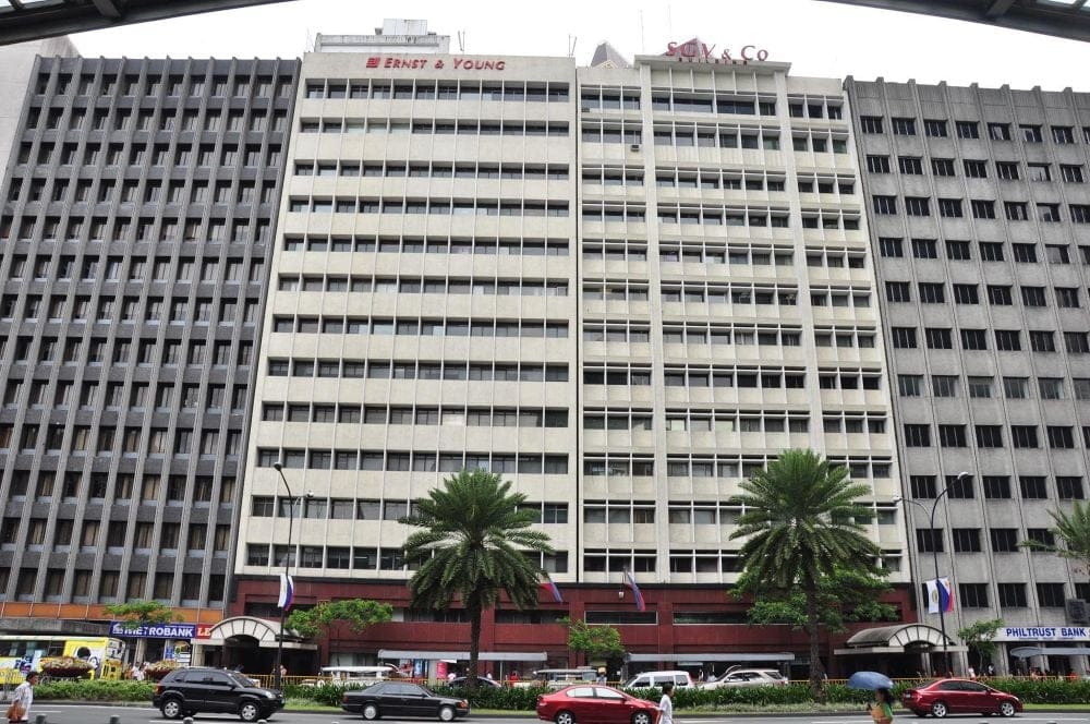 Office tower protected by Airborne security personnel